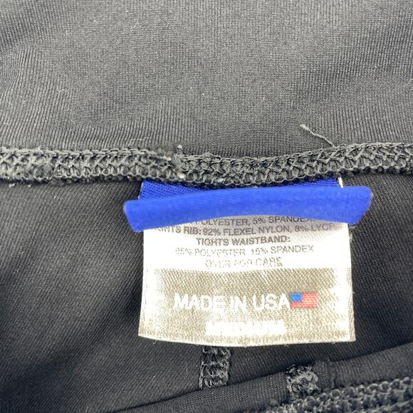 IRIDIUM Riding Breeches Youth Med Pull On Equestrian Tights Black Pockets - Picture 4 of 8